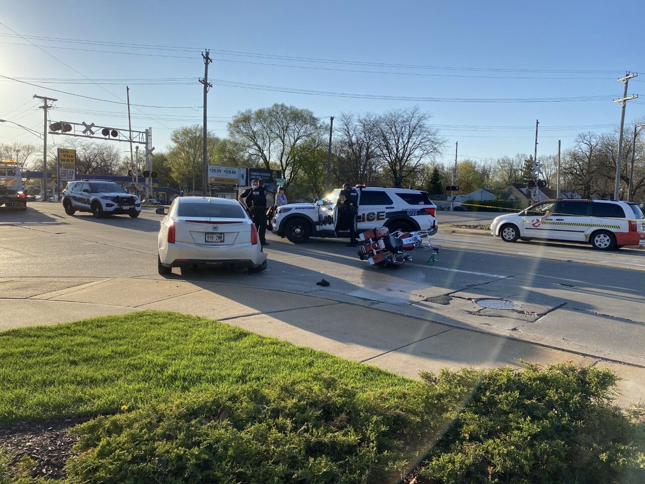 Motorcycle-crash